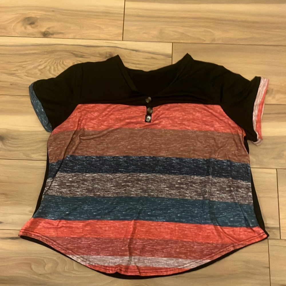 Striped Multicolor Women's Blouse